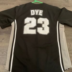 Authentic Jermaine Dye White Sox jersey